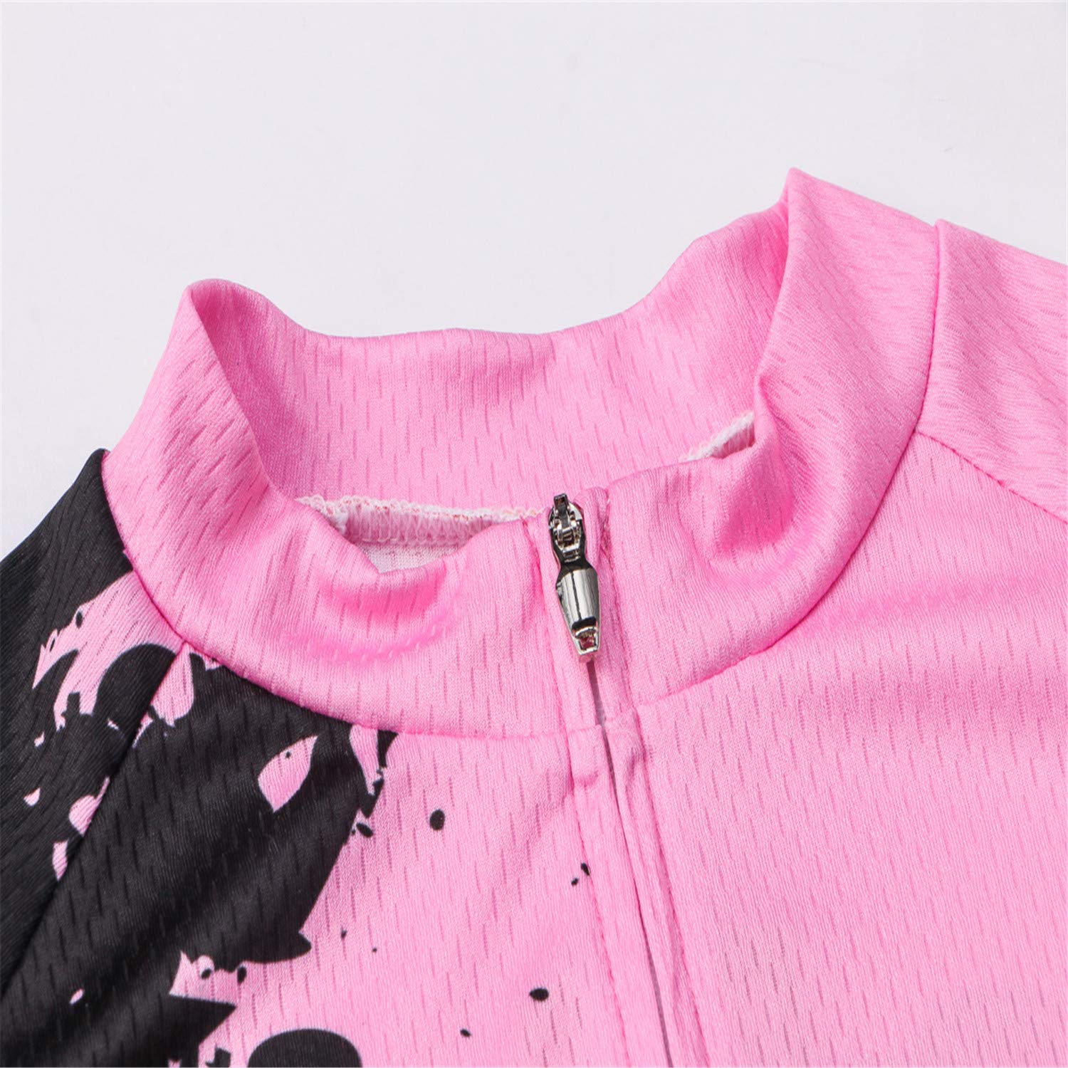 Ensemble maillot de cyclisme pour femme à manches courtes d'été bavoir 5D rembourré pantalon de vélo S-3XL