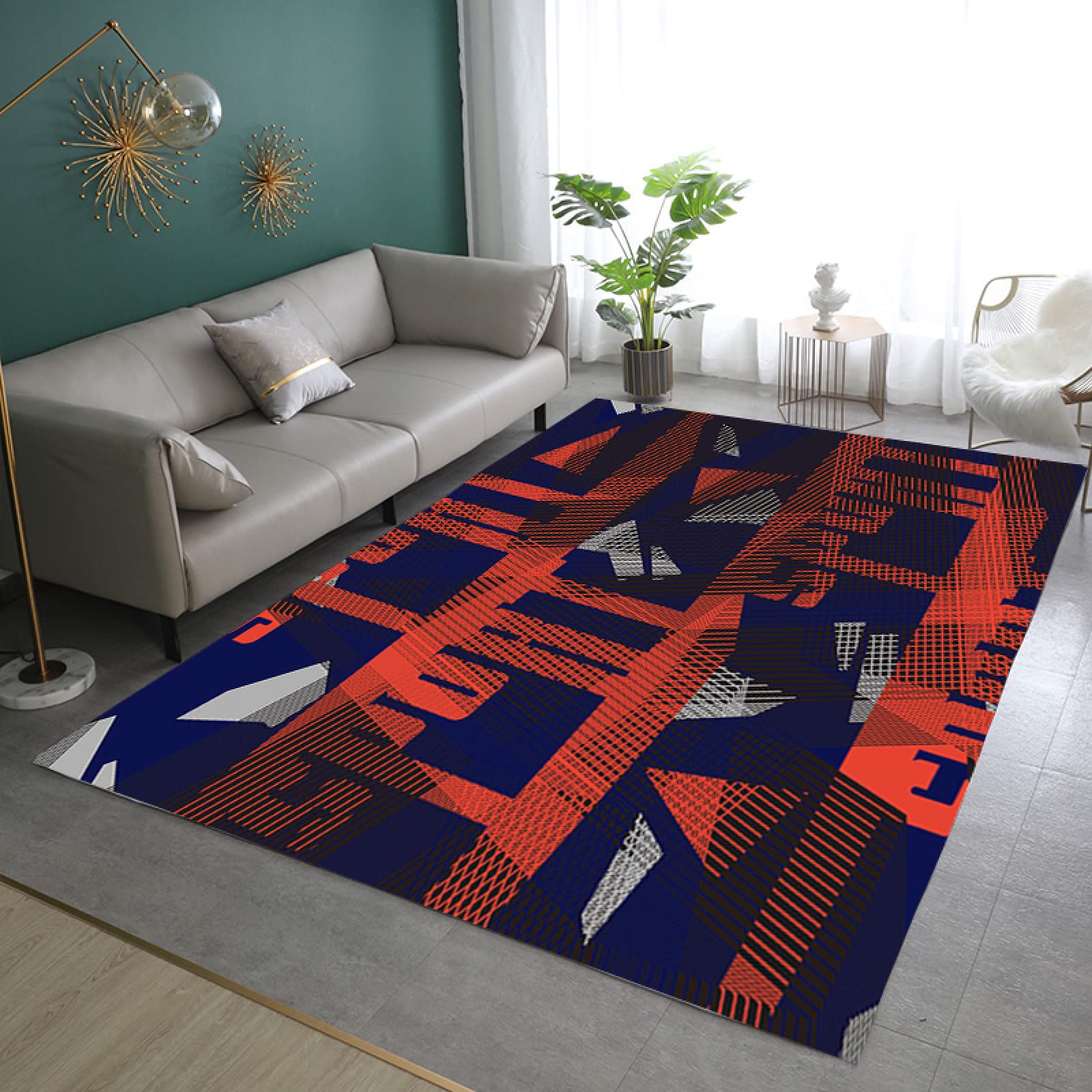 Paillasson Exterieur Entree Géométrie Fuchsia Tapis Entree Interieur Tapis de Bain Antidérapant Paillasson Lavable Paillasson Interieur Paillasson Exterieur Salle Bain Couloir(60x90cm)