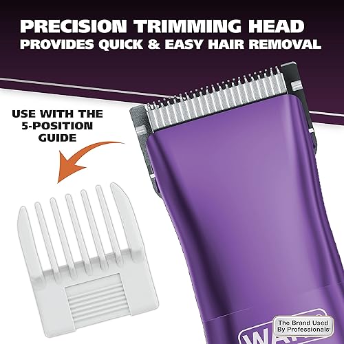 Miniatura 2 de Recortadora recargable morada confianza pura N.° 9865-100