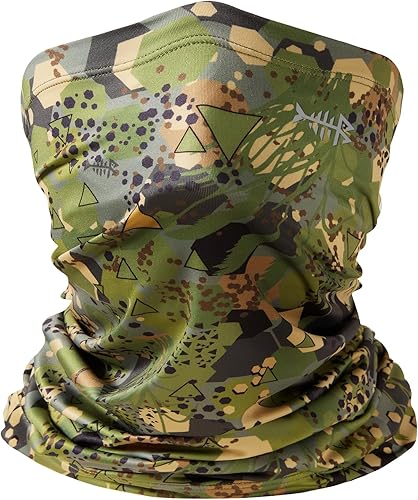 Miniatura 36 de BASSDASH Protección solar UPF 50+ UV Polaina para el cuello, máscara de pesca, caza, kayak, senderismo, ciclismo, esquí, deportes