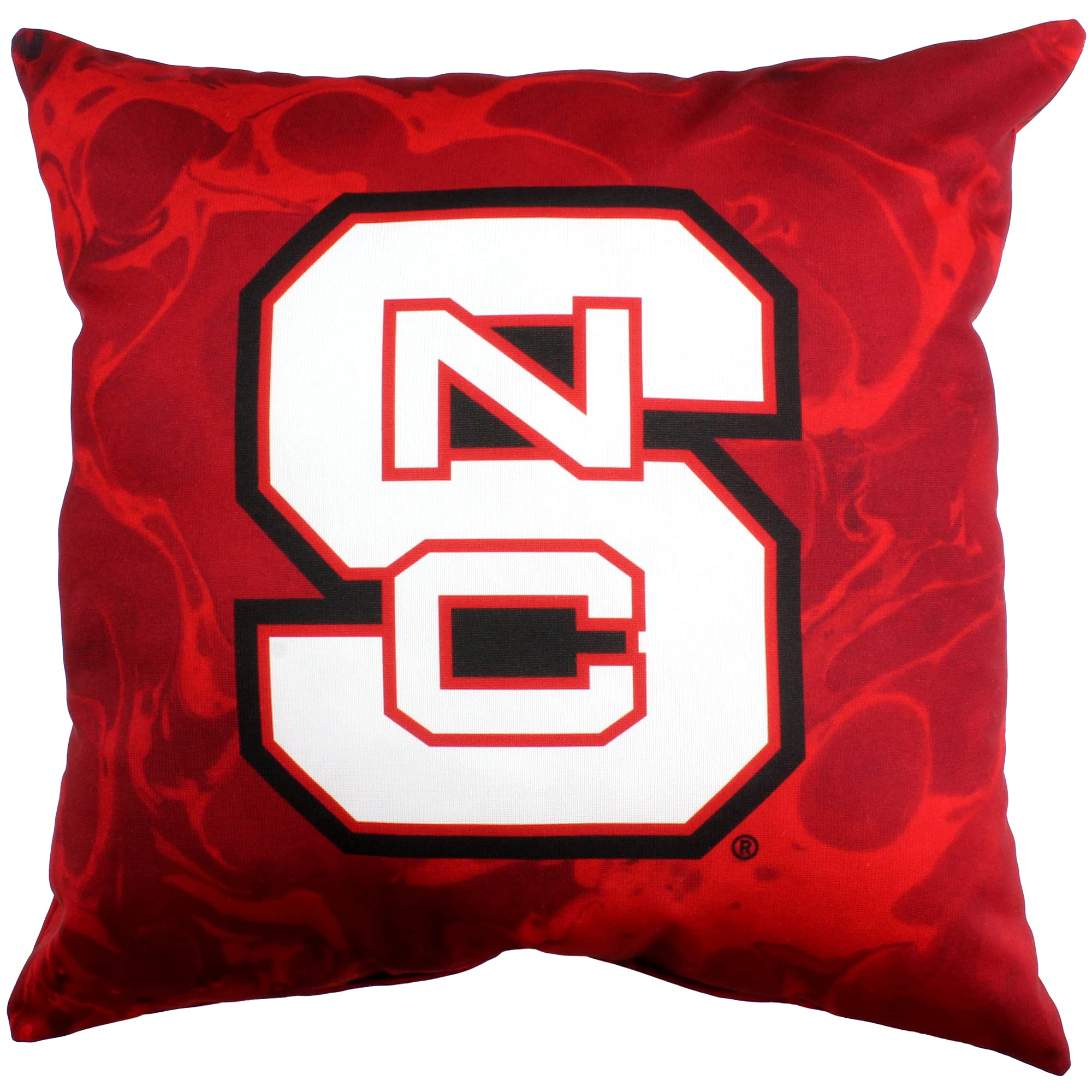 NC State Wolfpack 2 Sided Color Swept Decorative Pillow, 16", Made in The USA
