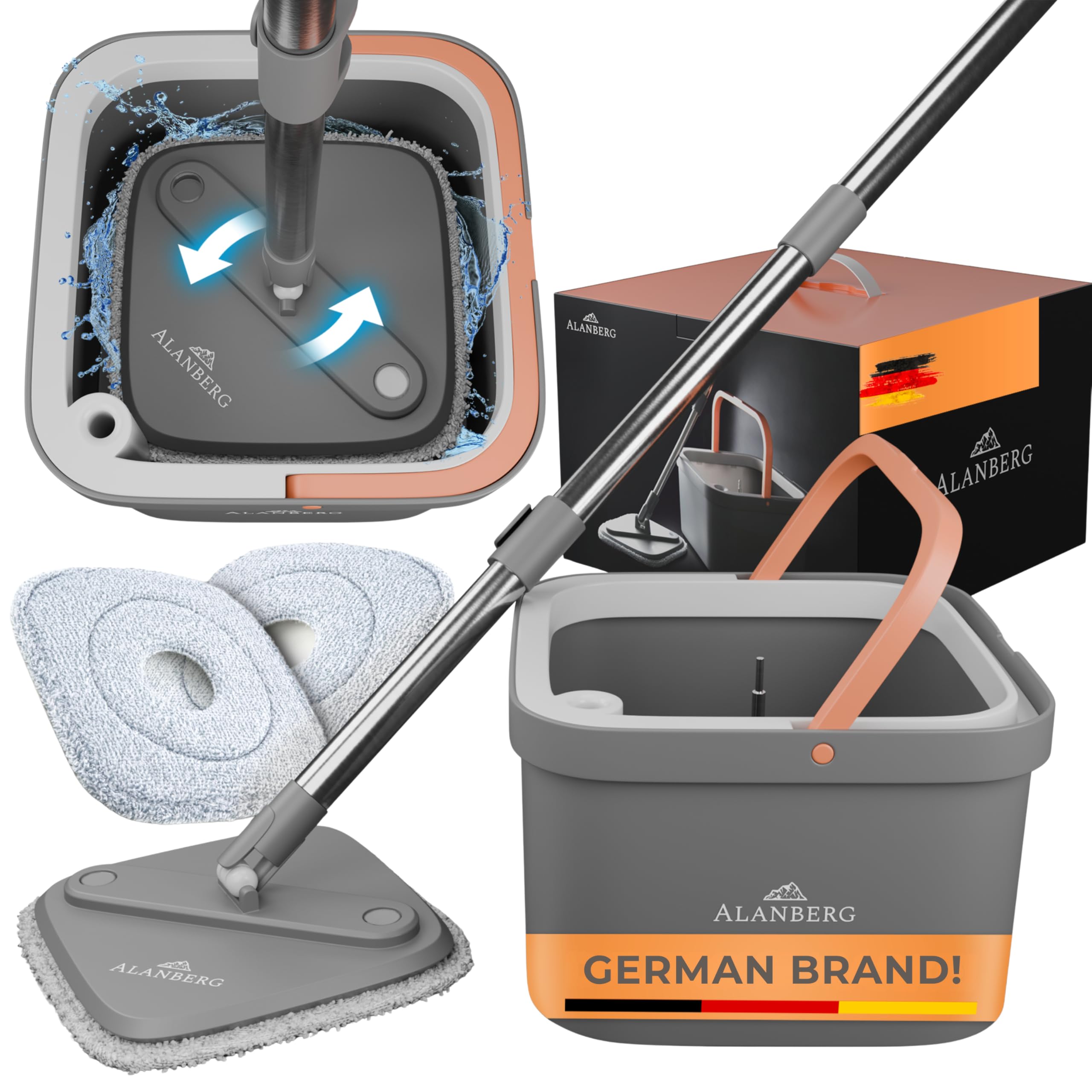 ALANBERG Spin Mop