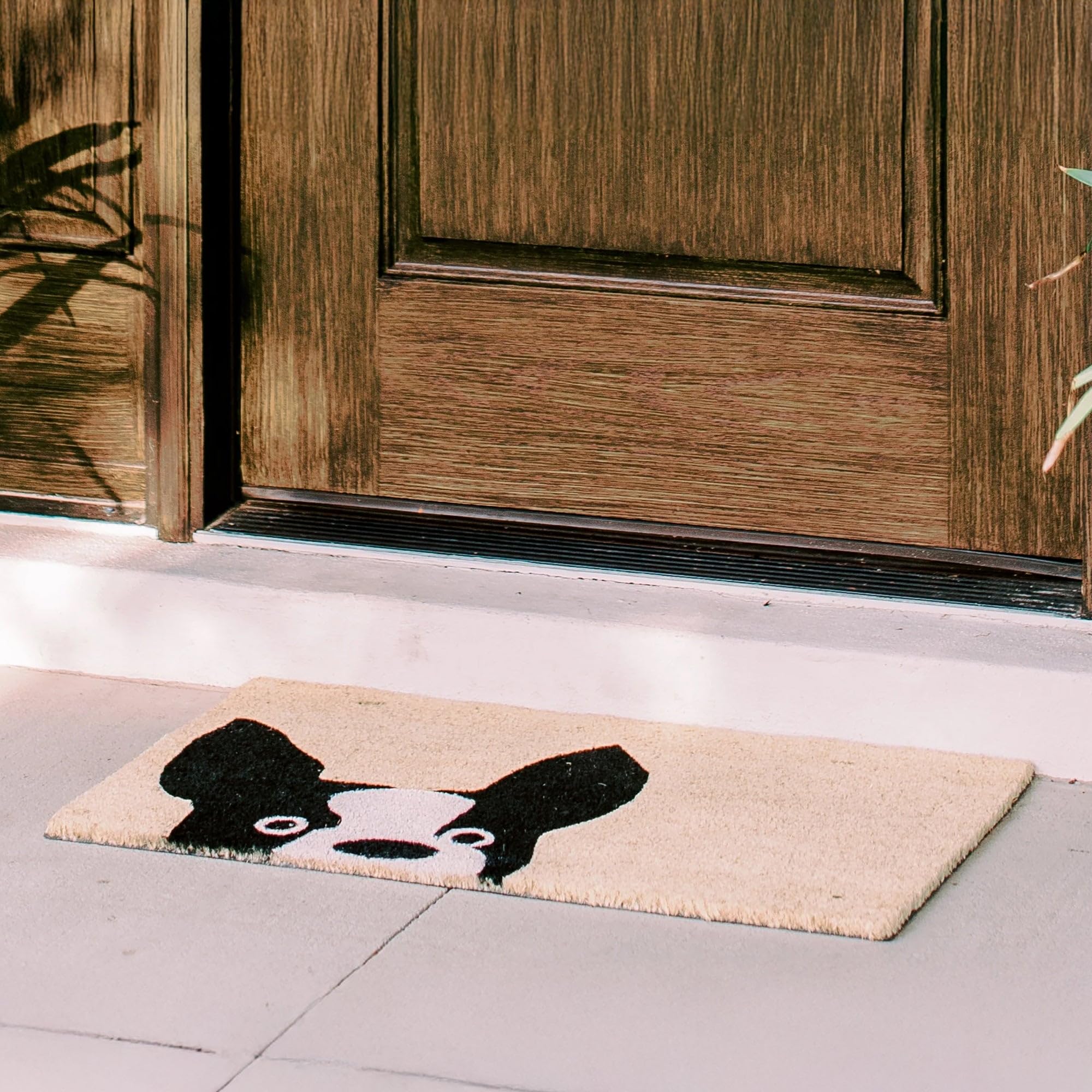 THEODORE MAGNUS Dog Doormat - French Bulldog Design -2 THEODORE MAGNUS Dog Doormat - French Bulldog Design -2