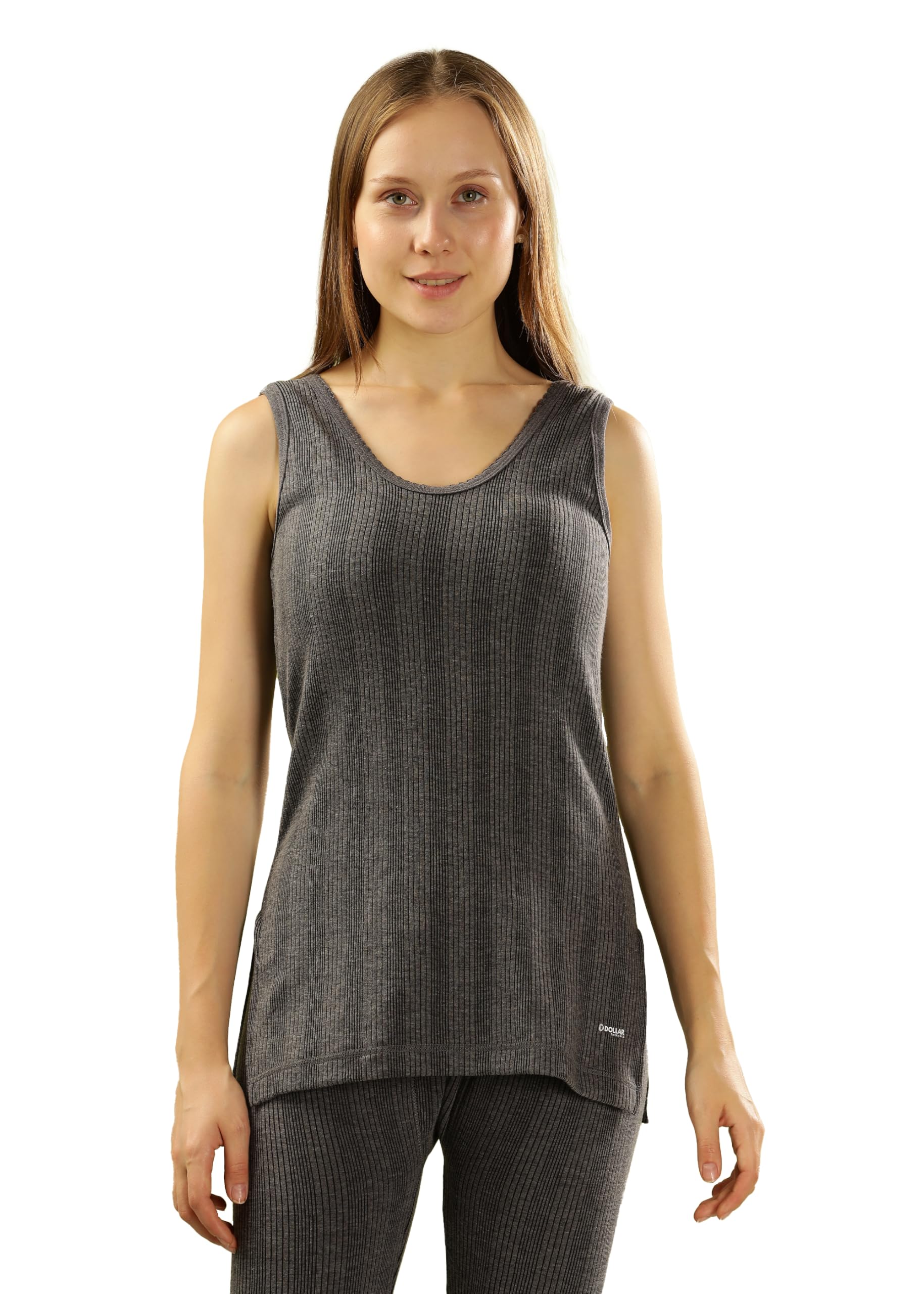Dollar Ultra Thermal Solid Sleeveless Top for Women