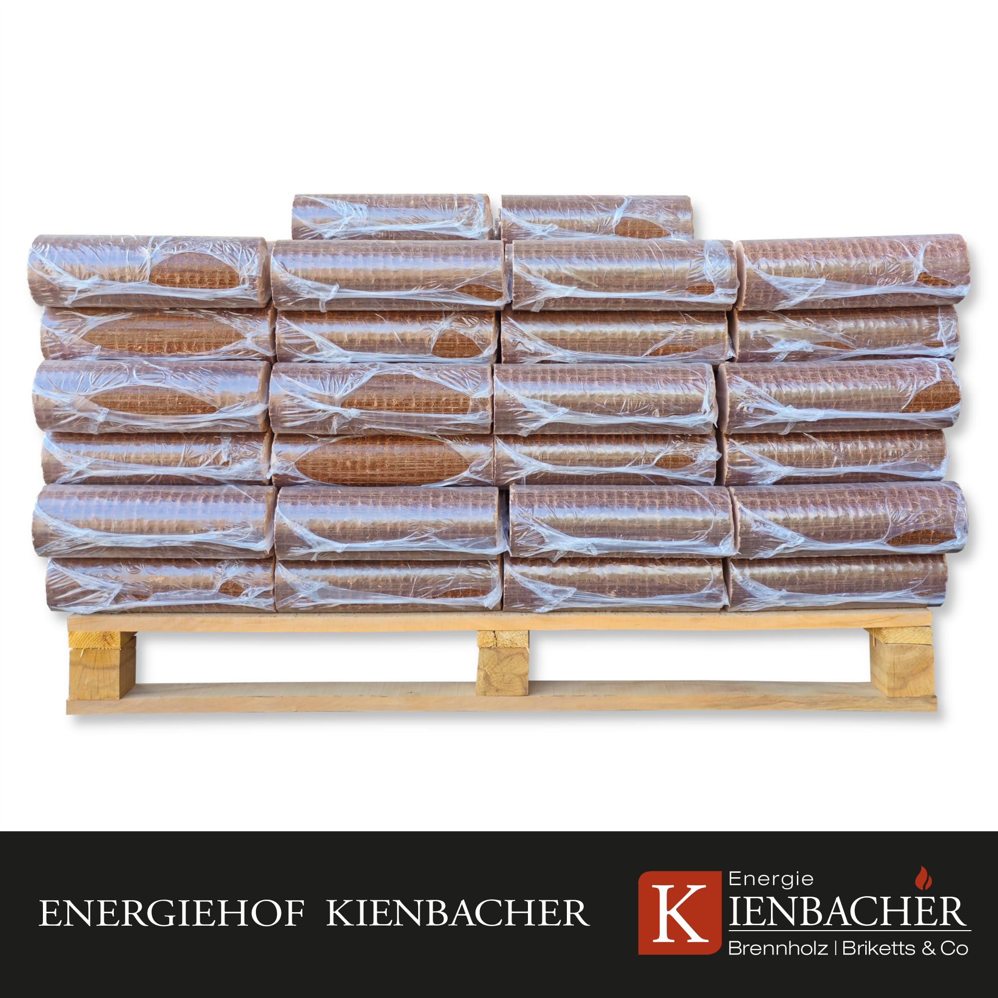 500kg Holzbriketts Nestro Briketts Hartholz Kamin Ofen Brikett Brennholz Palette Heizbriketts heizen Öko Brennstoff 50x10kg Bags