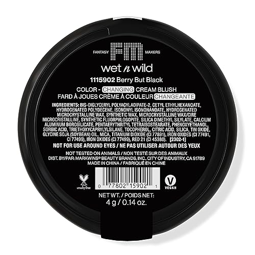 wet n wild Halloween Fantasy Makers Color Changing Blush - Berry But Black(0.1 Ounce (Pack of 1))