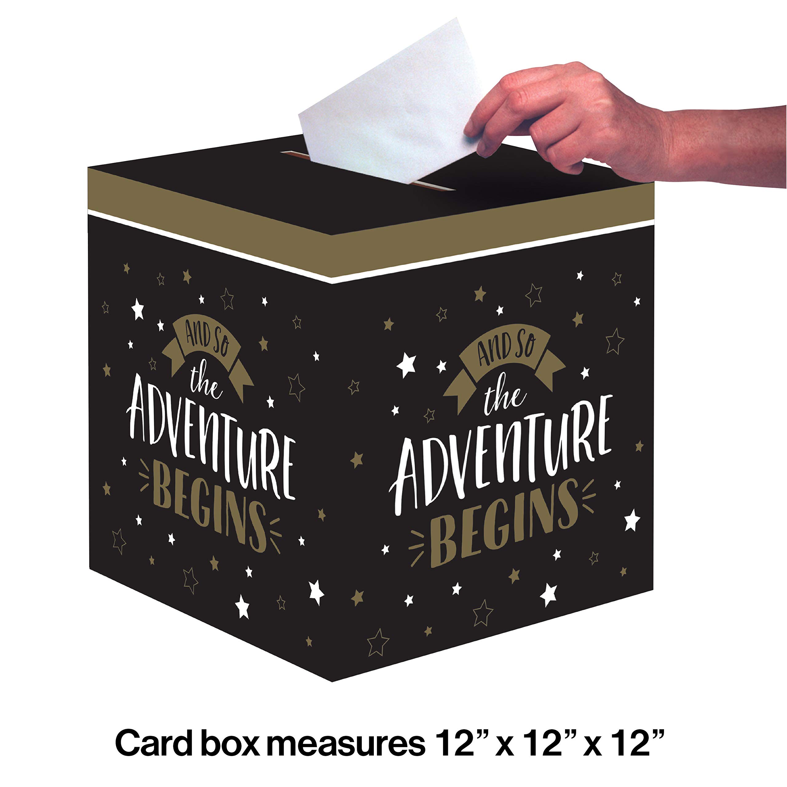 Creative Converting Grad Adventure Card Box, 12