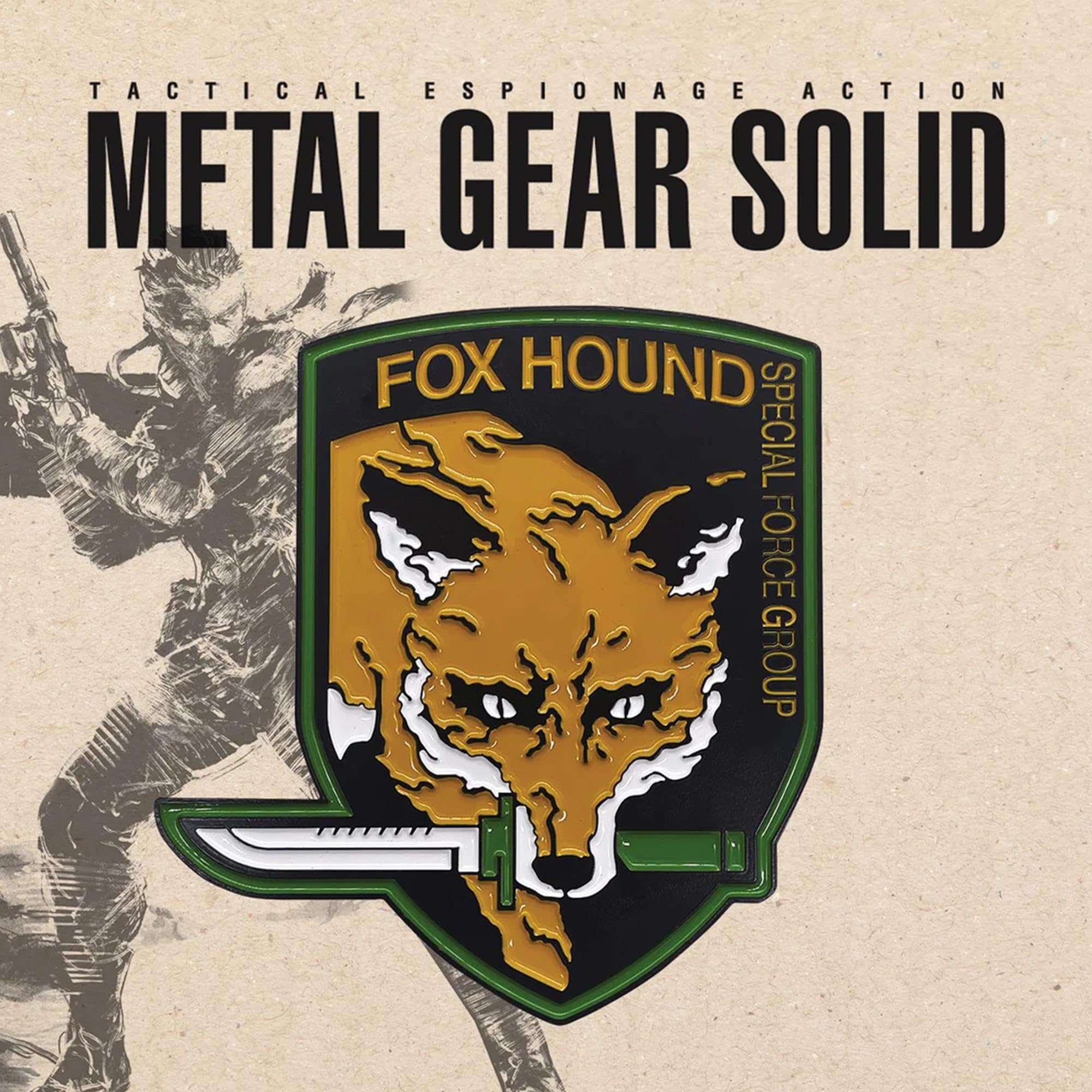 Metal Gear Solid FOXHOUND Insignia limitowana edycja sztabka