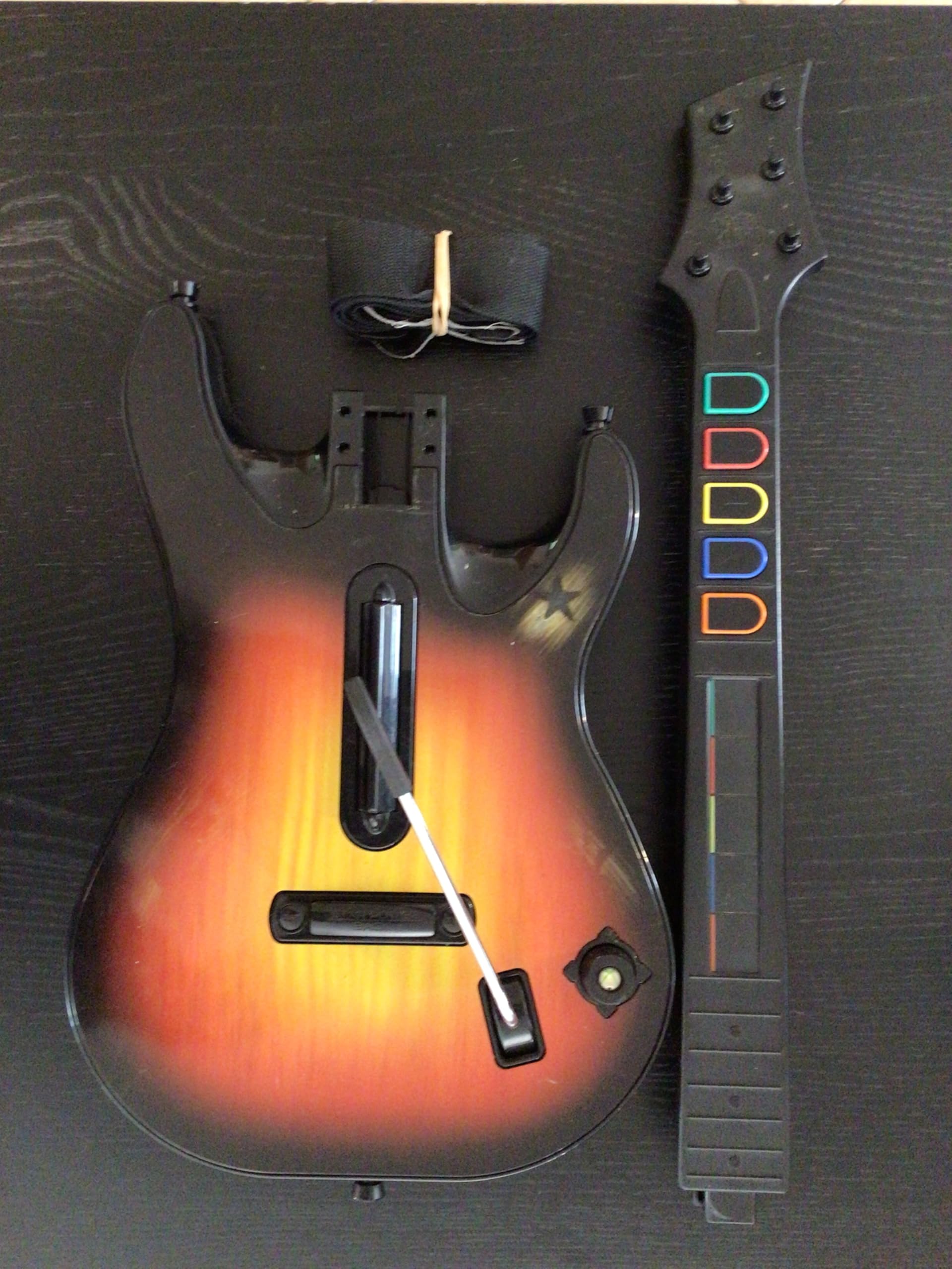 Rock Band Guitar Hero World Tour Xbox 360 Controller Guitar Hero