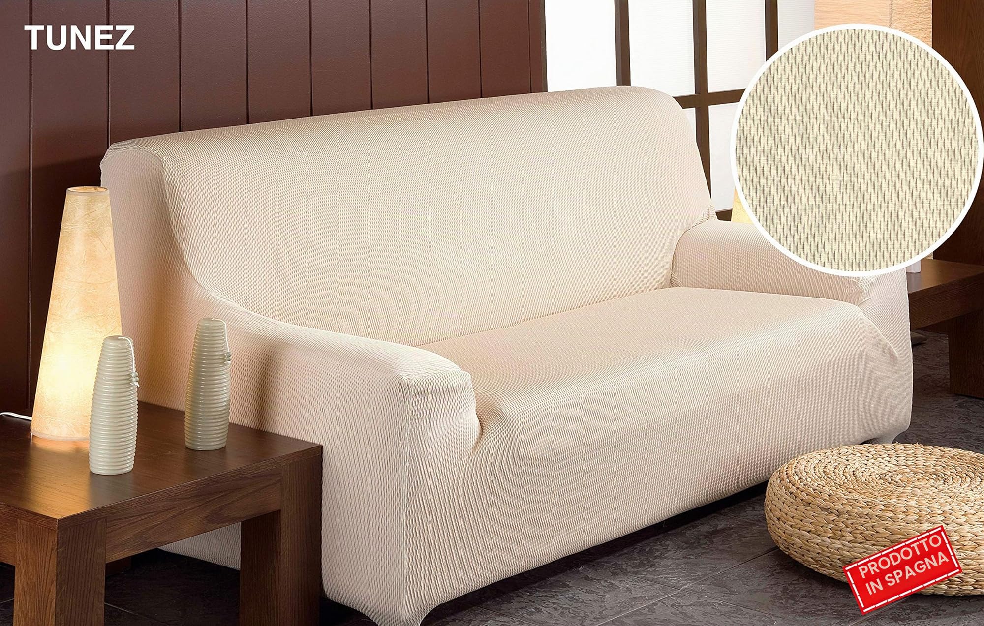 Martina Home Tunez Copridivano, Cotone Poliestere, MUS, 3 Posti (170 a 220 cm)