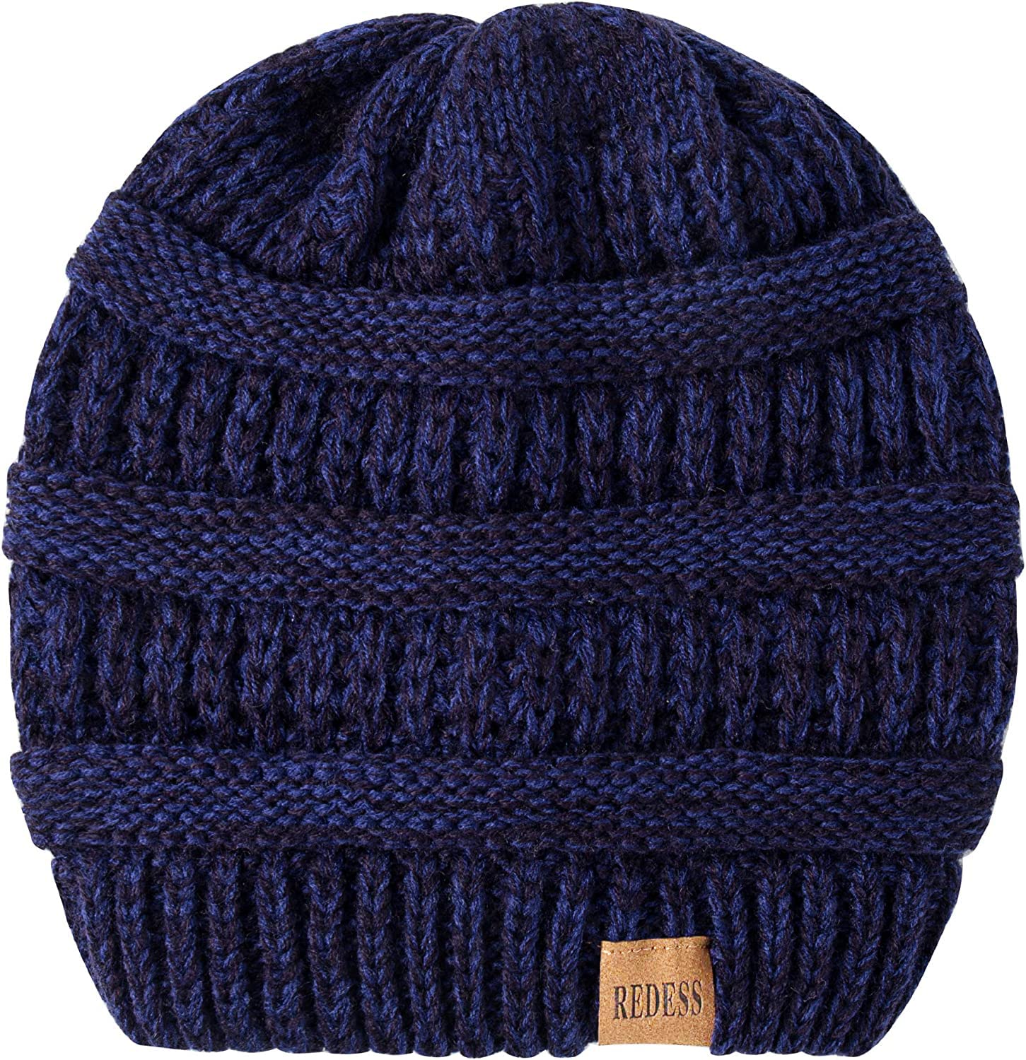 REDESS Slouchy Beanie Hat per Uomo e Donna Winter Warm Chunky Soft Oversize Cable Knit cap