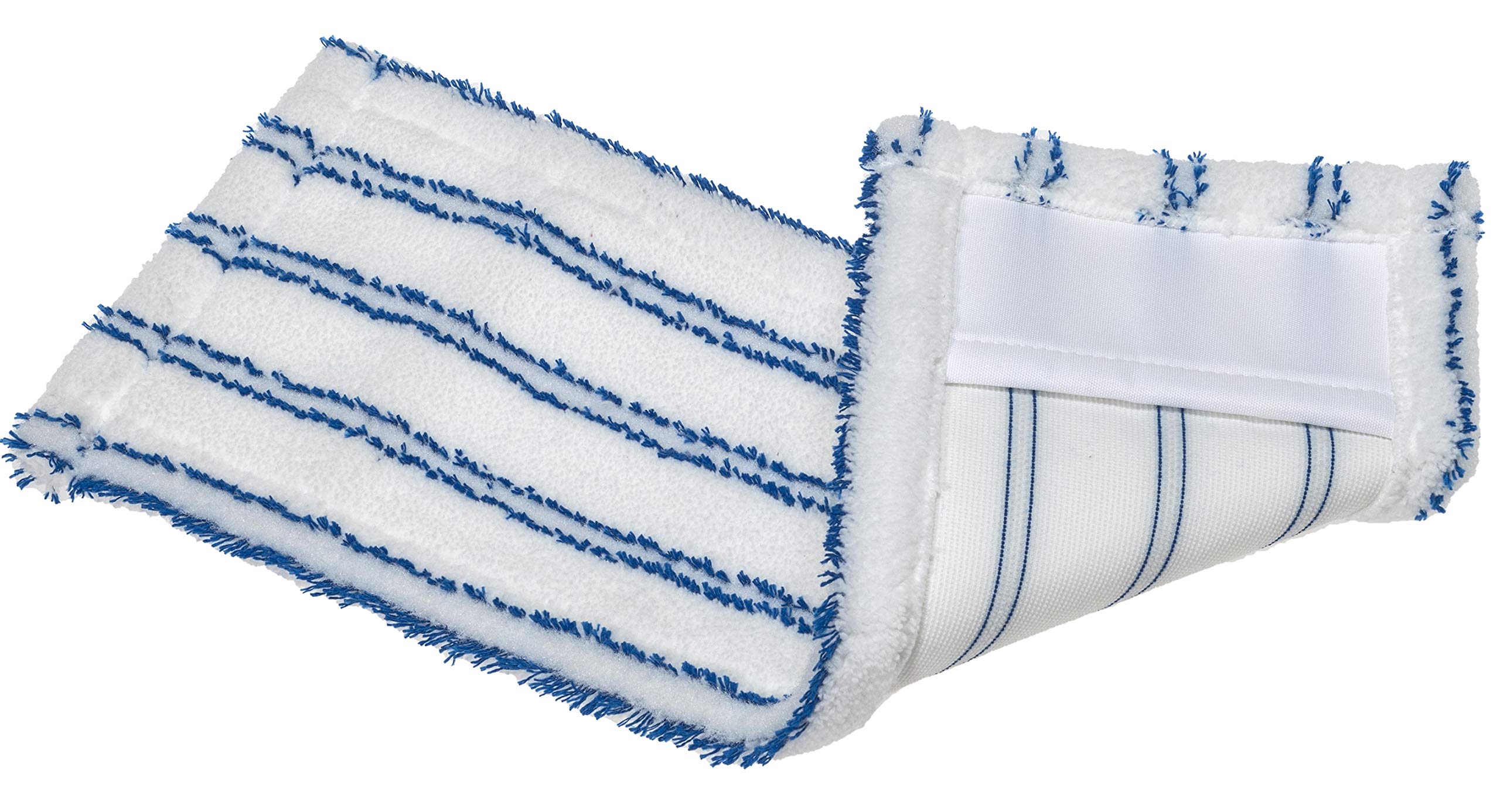10x Profi Microfaser-Möppe für Gewerbetreibende - Wischmöppe für 50cm Mopphalter - Wischbezüge mit Abrasivstreifen - Professionelle Taschenbezüge - auch als 100er-Pack wählbar