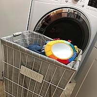 Vista 5 de HABA Rainbow Baby Mirror for Tummy Time - Developmental Infant Toy for 6-24 Months - Sensory Toy for Baby Gifts 6 Months and Up