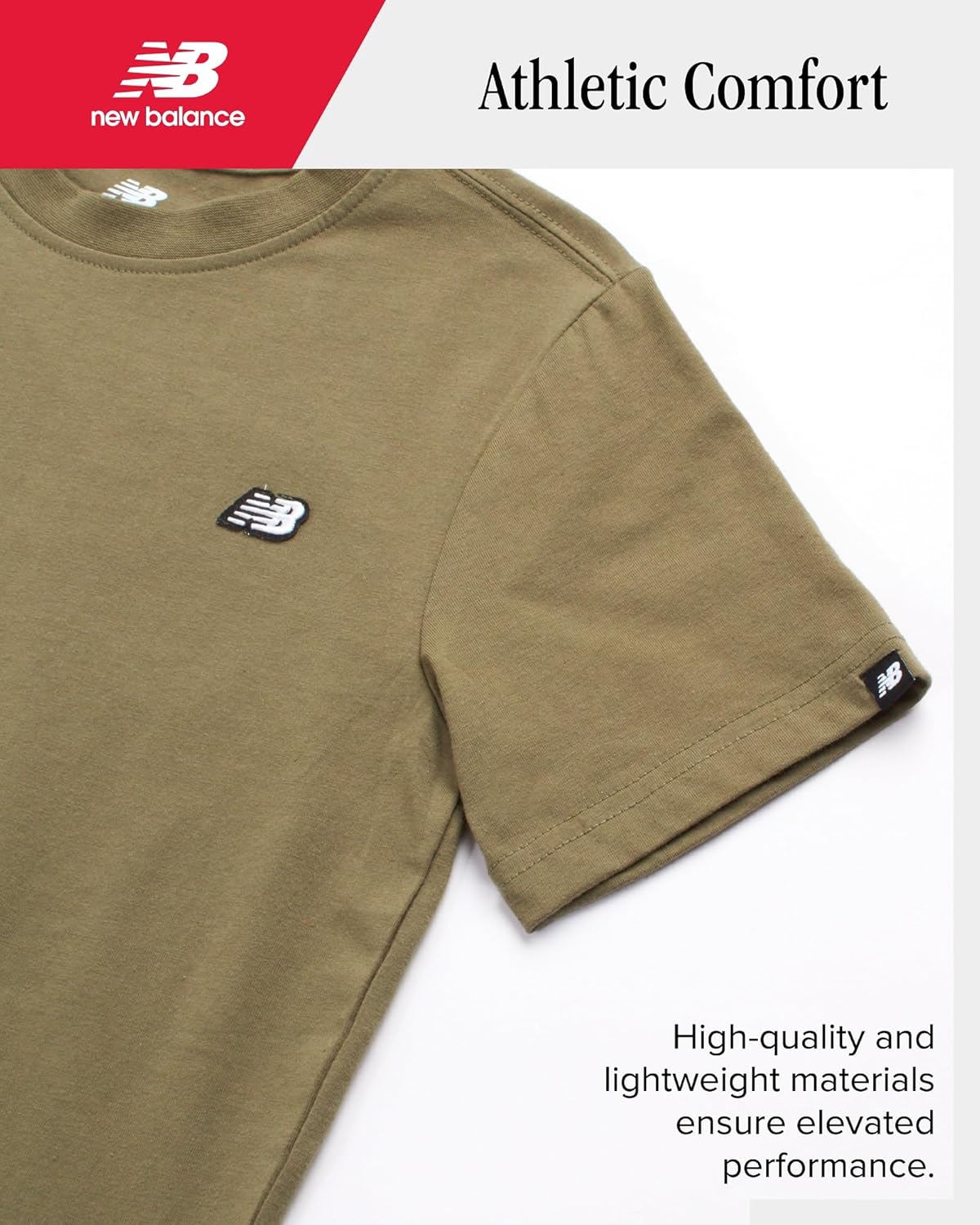New Balance Boys' Short Sleeve Crewneck T-Shirt - Image 3