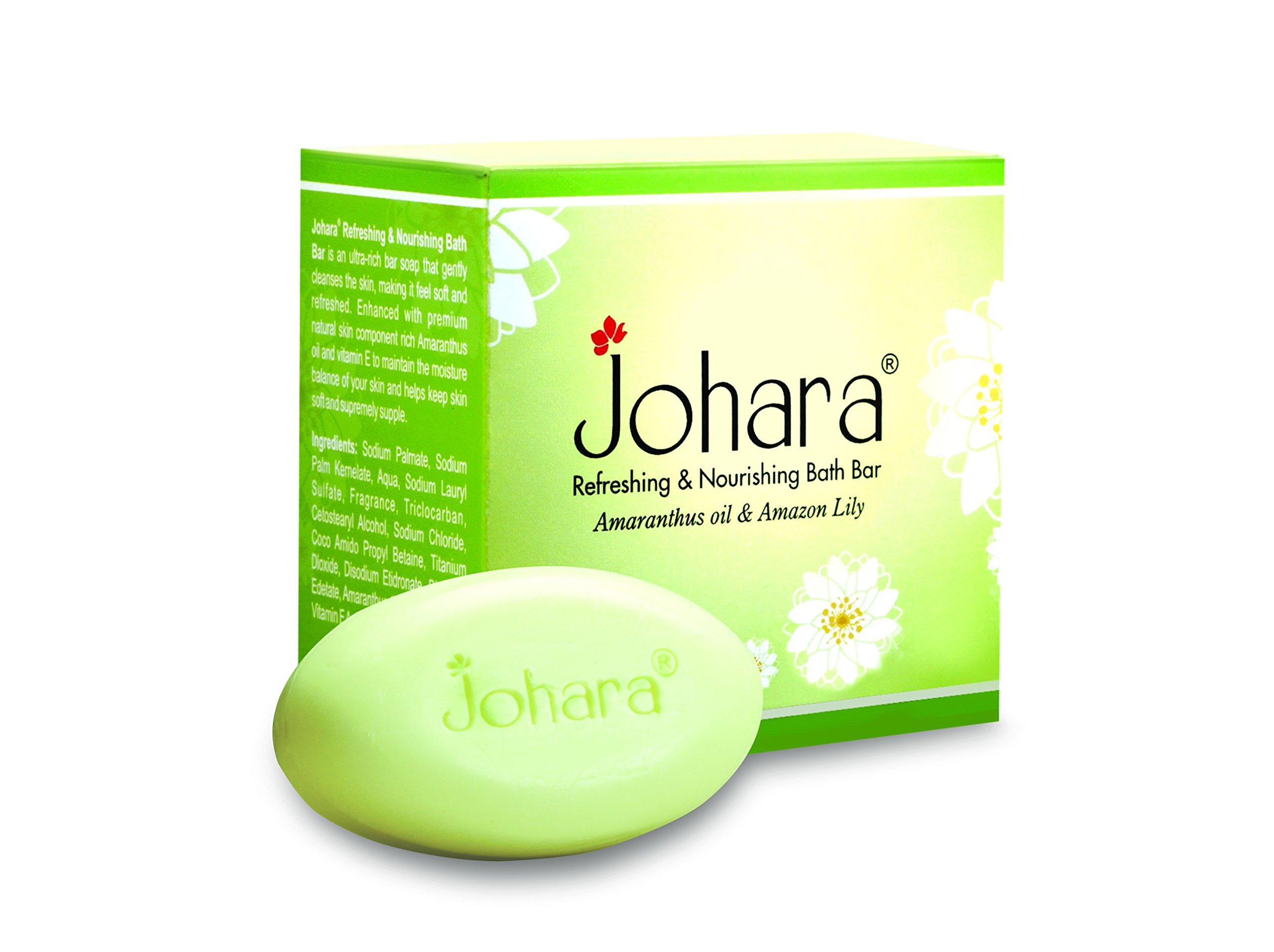 Johara Refreshing & Nourishing Bath Bar ( 3 Nos 75g ) Set of 3