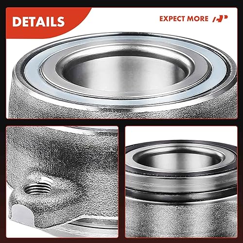 Miniatura 8 de A-Premium Rodamiento de rueda compatible con Porsche Cayenne 2011-2018, 911 2014-2019, Cayman 2016, Volkswagen Touareg 2011-2017