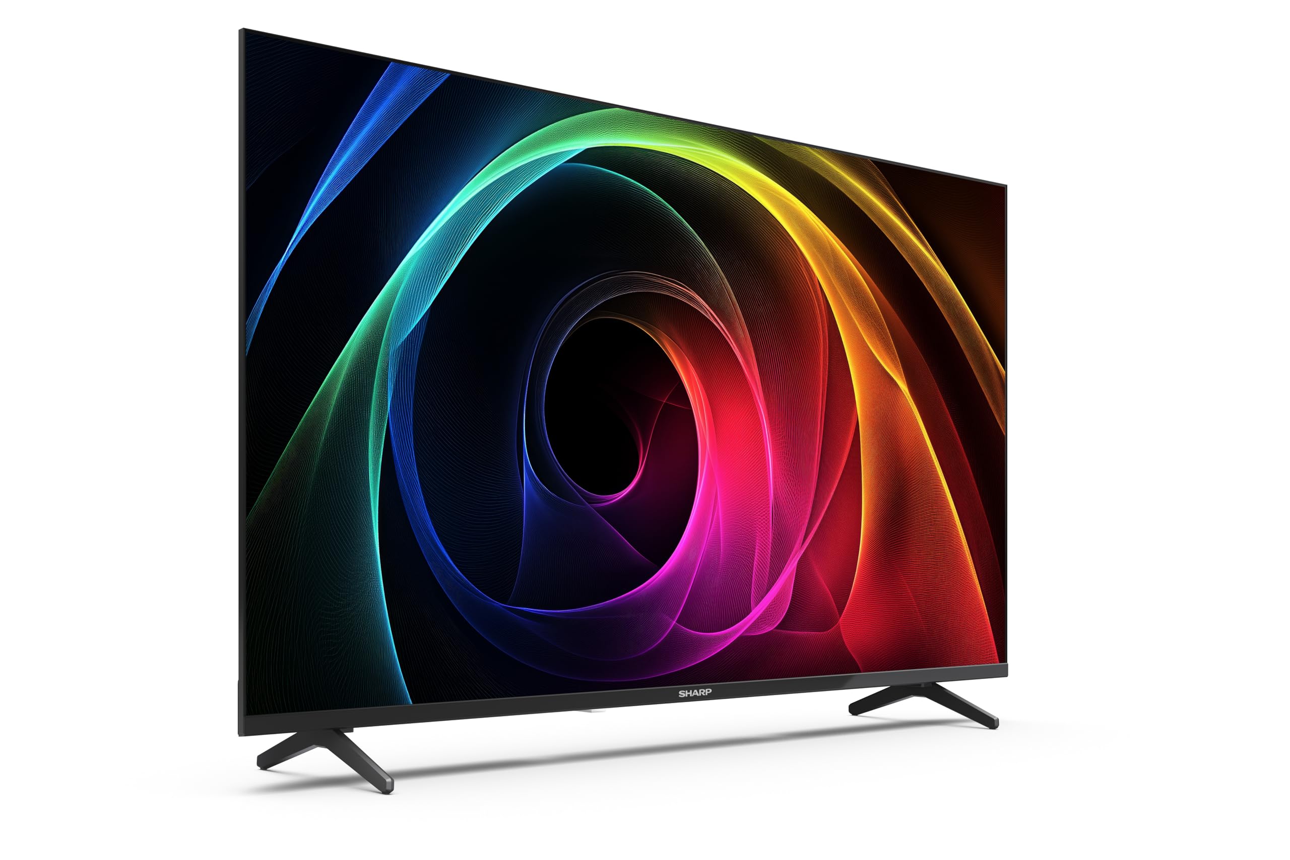Sharp 40HA1305E - Non-Smart 40" FHD, Frameless, 60Hz, Sonido 2x8W, HDMIx3, USBx2,Color Negro