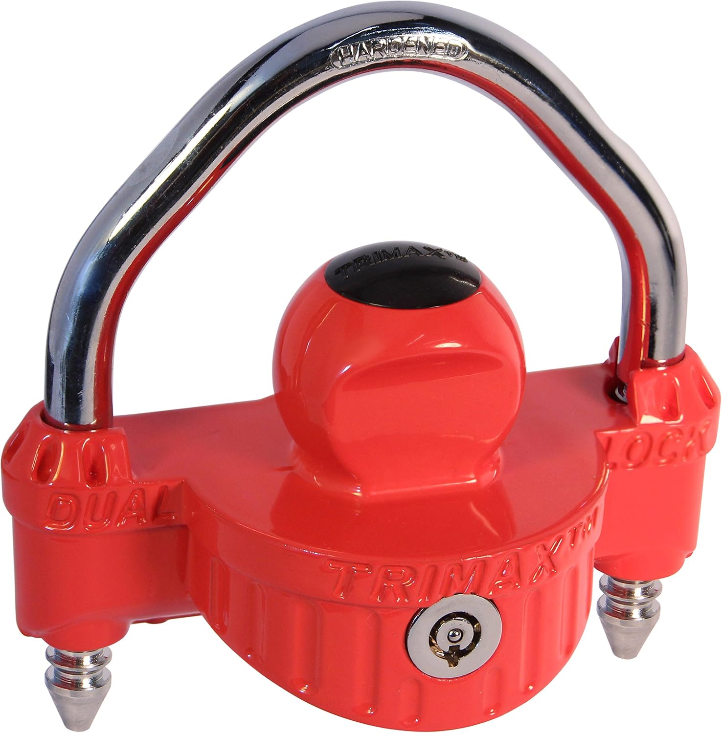Trimax UMAX25 UMAX Red Universal Die Cast Dual Purpose Narrow Body Coupler Lock