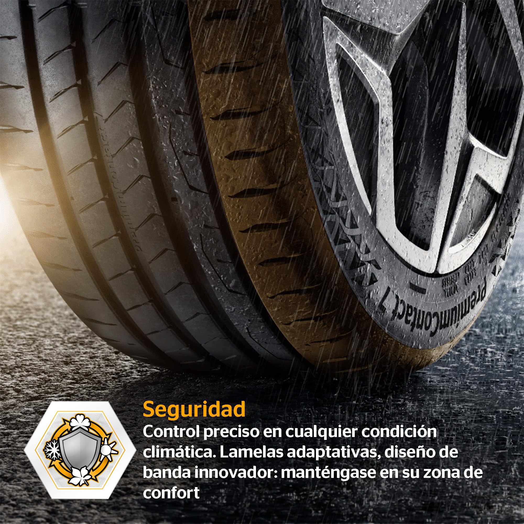CONTINENTAL - PremiumContact 7-225/45 R 17-94Y/C/A/72dB - Neumáticos de verano