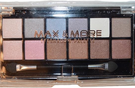 12 Multi Colors Eye Shadows Pink
