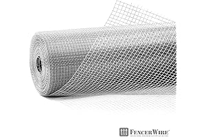 Fencer Wire 23 Gauge Galvanized Hardware Cloth: Ideal for Fencing Protection