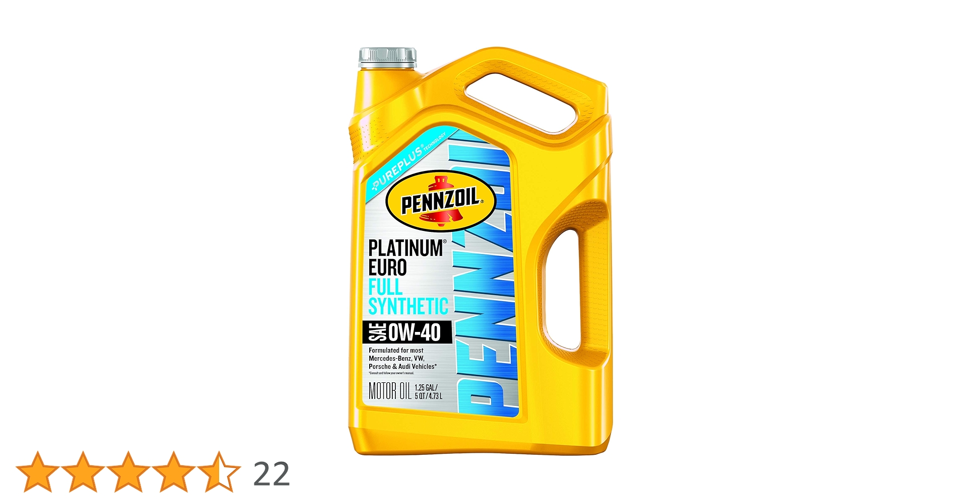 全国送料無料　PENNZOILペンズオイルプラチナムユーロ 5W-40 20L ku148jp3_pe-pl-5w40