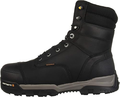 Miniatura 8 de Carhartt - Botas de trabajo para hombre de 8.0in, impermeables, puntera compuesta