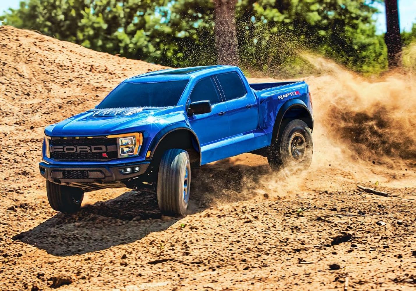 Traxxas Ford F-150 Raptor R 4x4 VXL TSM ID RTR 101076-4 Blue