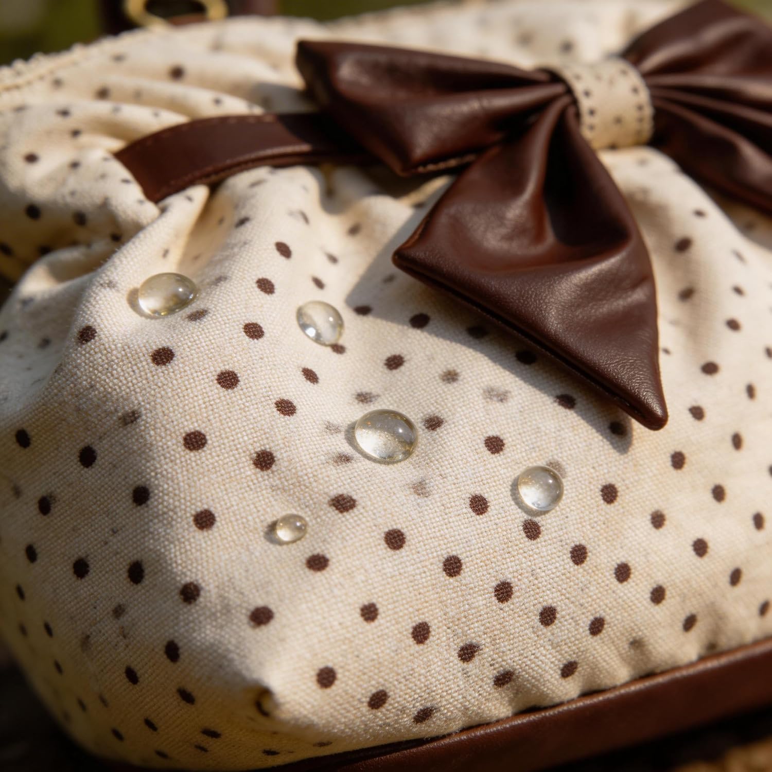 Korean Polka Dot Shoulder Bag for Women Y2K Trendy Handbag CutePolka Dot Everyday Purse