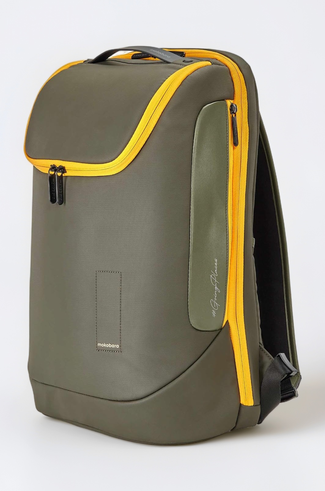 MOKOBARA The Transit Standard Backpack - 30 Litre Premium Nylon 15.6" Laptop Backpack Bag With Luggage Sleeve (Home Grown Sunray)