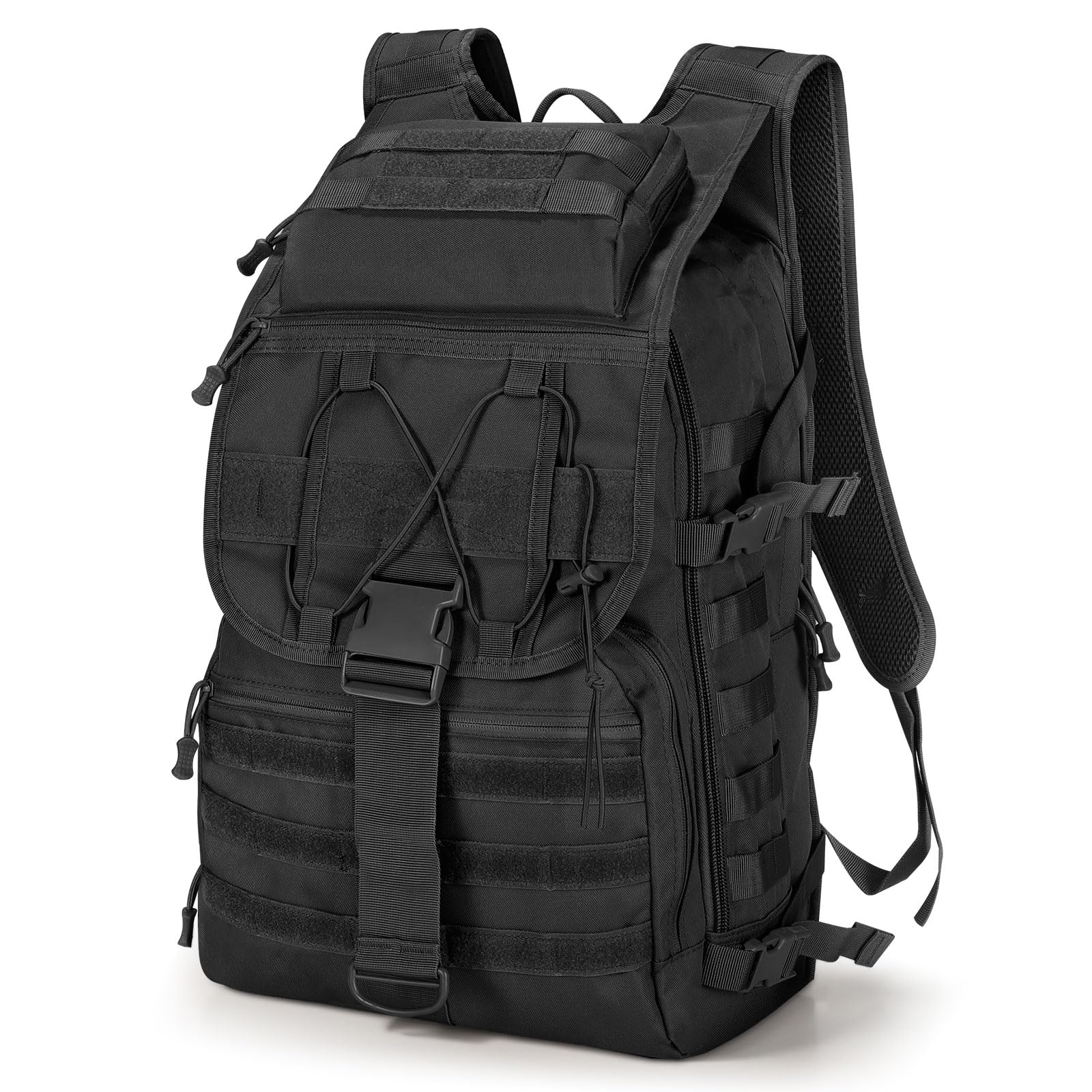 SHANNA Sac à Dos Militaire,35L/50L Grand Volume Sac à Dos Multifonction, Sacs Trekking Armée MOLLE Assaut Pack Combat Tactique pour La Randonnée en Plein Air Camping Pêche Chasse Sac D'urgence