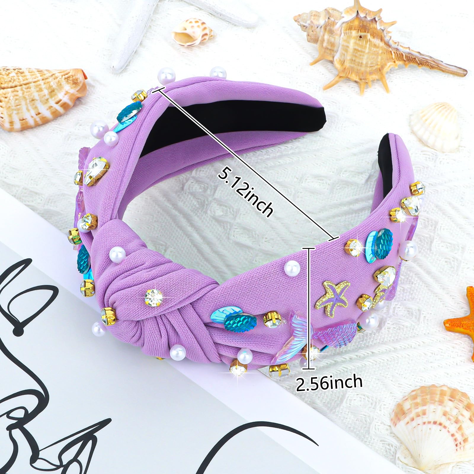 Amazon.com : Jaciya Pearl Headband for Girls Rhinestone  display picture 1