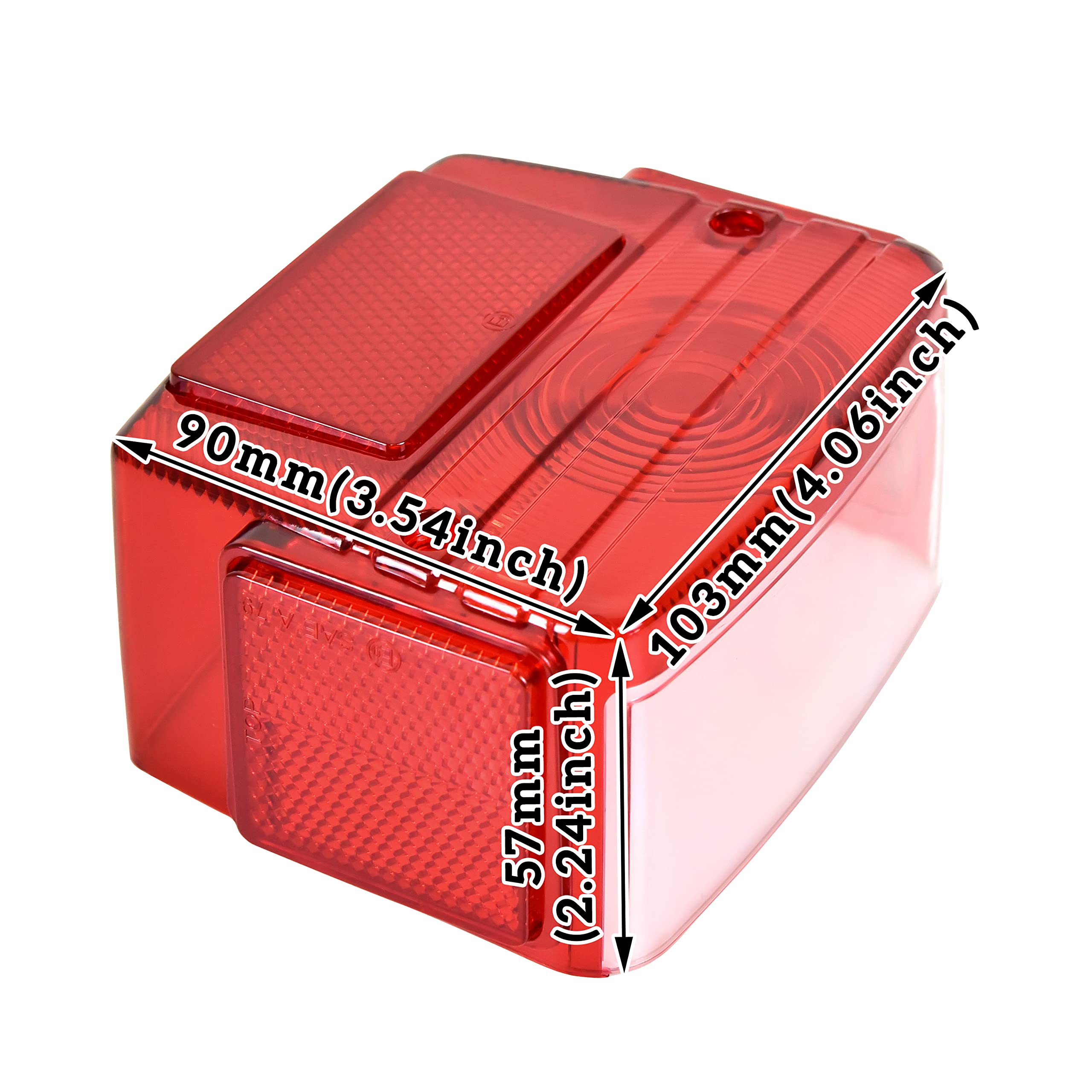 빨간 길 KAWASAKI Genuine MULE Tail Light Assy 23025-1042 | eBay