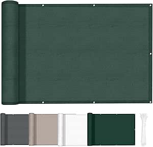 Frangivisto Balcone HENG FENG 0.85x5m - Telo Impermeabile Per Privacy E UV - Foto 9