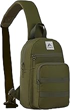 CARRIZ Sling Bag for Men & Women Outdoor Lightweight Chest Bag, Shoulder Bag, and Crossbody Bag for Hiking, Cycling, and Traveling,2 Year Warranty,CRB03