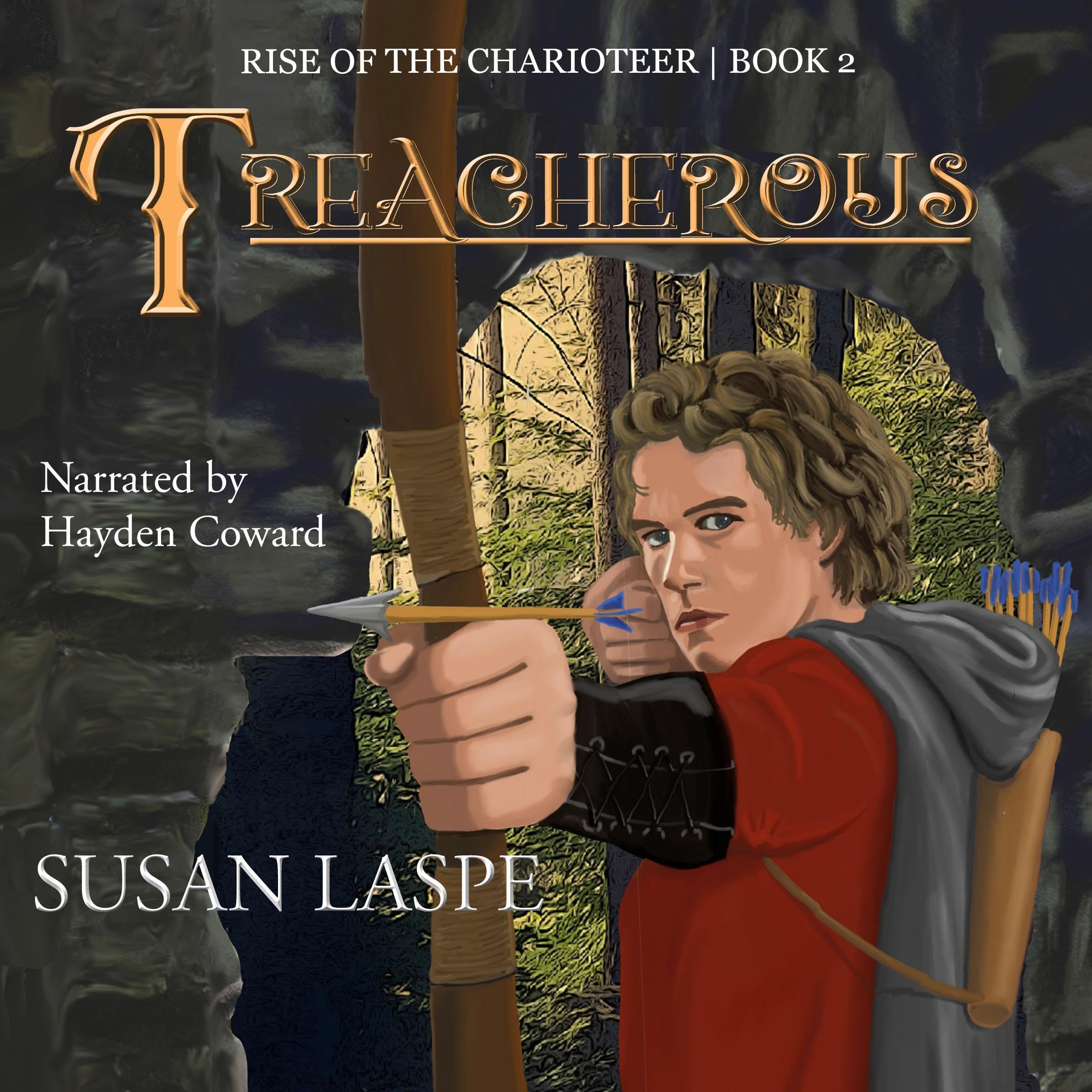 Cover art for Treacherous: A Medieval Tale of Myth and Sorcery