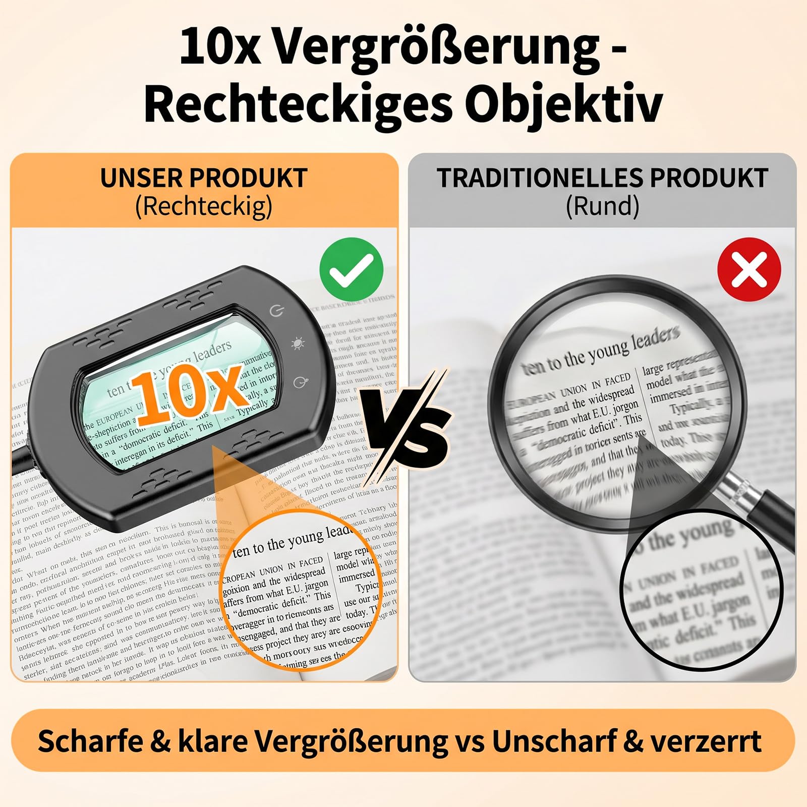 10X Lupenleuchte mit Licht und Standfuß - LED Schwanenhals Standlupe Klemme | 3 in 1 Lupenlampe 5 Farbmodi Stufenlos Dimmbar,142cm Höhenverstellbare Schreibtischlampe mit Lupe für Senioren Lesen Handwerk