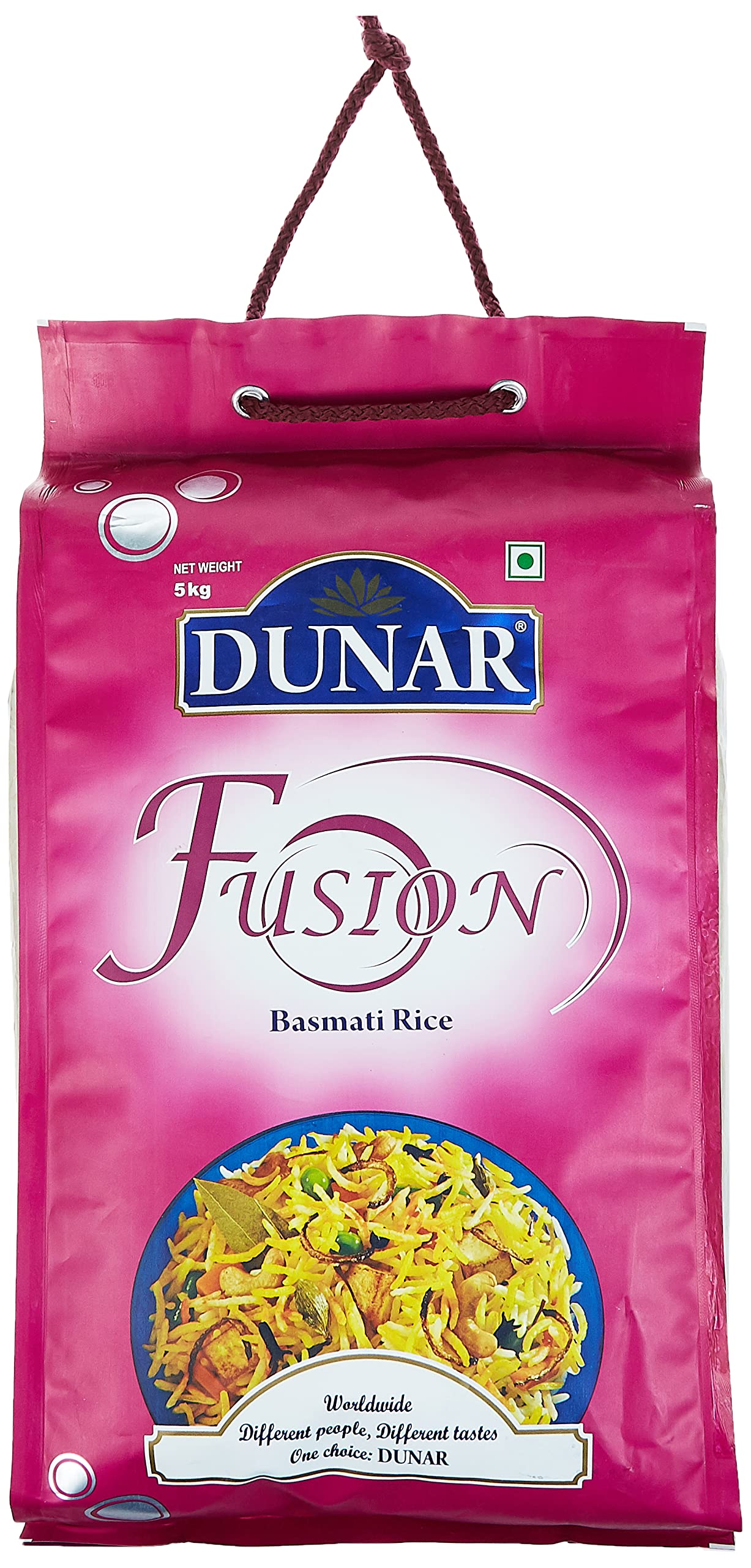 DunarFUSion Rice 5 Kg, White