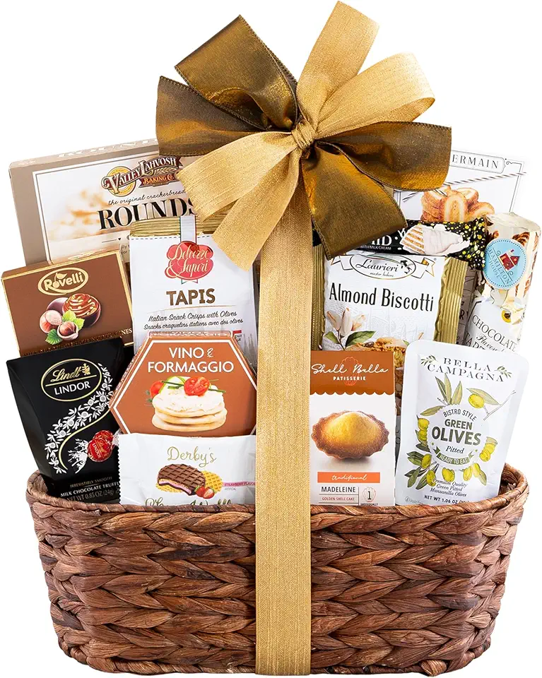 Wine Country Gift Baskets The Bon Appetit Gourmet Gift Basket Gift for Families College Students Appreciation Thank You Congratulations Get Well Soon Care Package