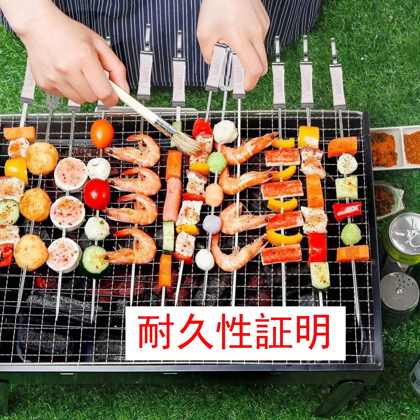 Amazon.co.jp: 焼き網 ステンレス製 四角形焼き網 業務用強化版（φ1