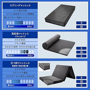 Amazon｜INOSLEEP マットレス シングル 528個 極厚20cm やや硬め