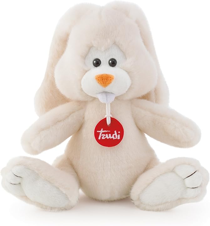 Trudi coniglio virgilio 20 x 20 x 15 cm peluche in materiale pregiato e ignifugo 13700 Trudi coniglio virgilio 20 x 20 x 15 cm peluche in materiale pregiato e ignifugo 13700
