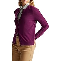 United Colors of Benetton Maglia Coreana M/L 1002d5485, Maglione Cardigan Donna