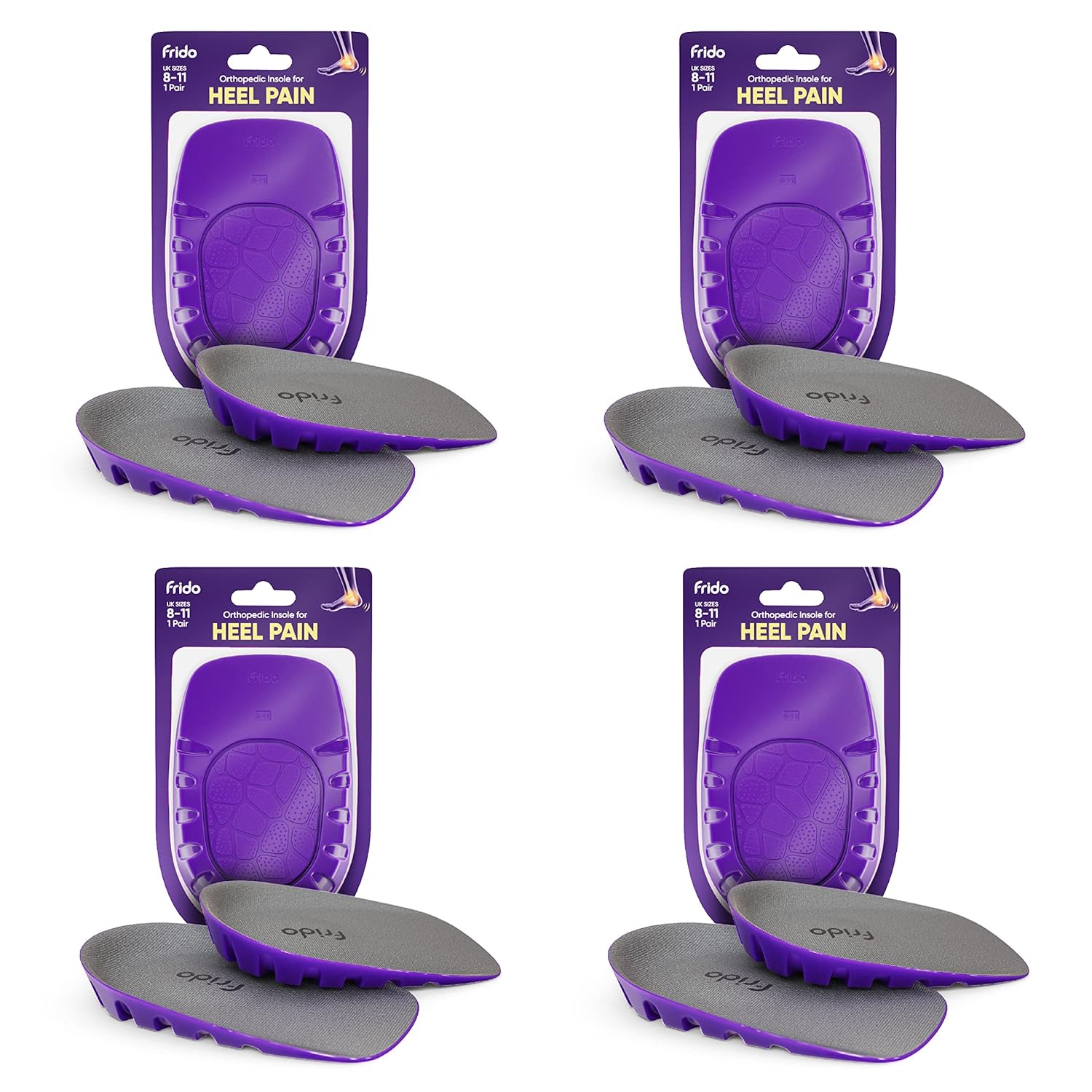 Buy Frido Orthopedic Heel Pads For Heel Pain Relief, Heel Insole For