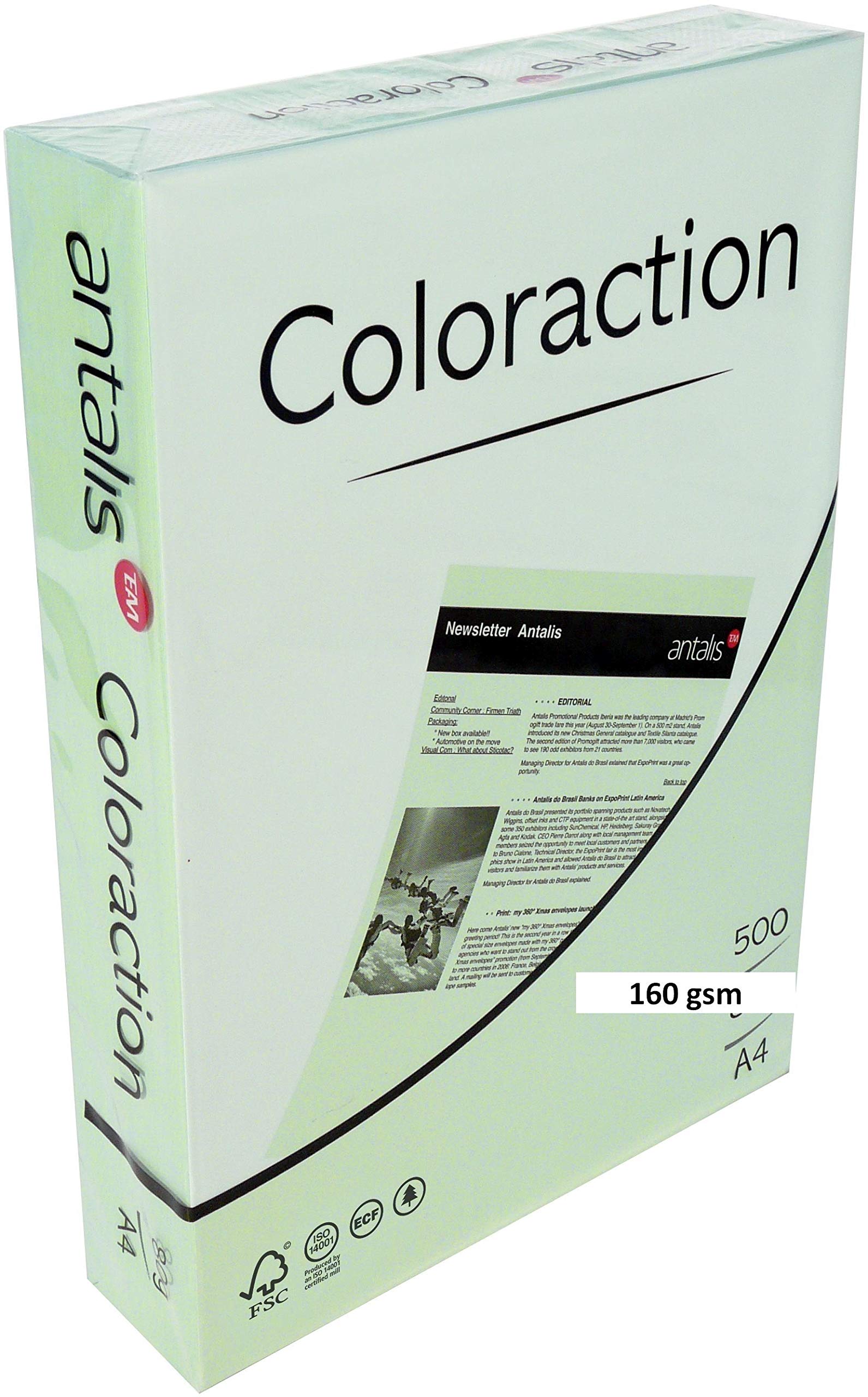 Image COLORACTION Pale Green (Jungle) A4 210X297MM 160GM2/210MIC FSC4 x 250