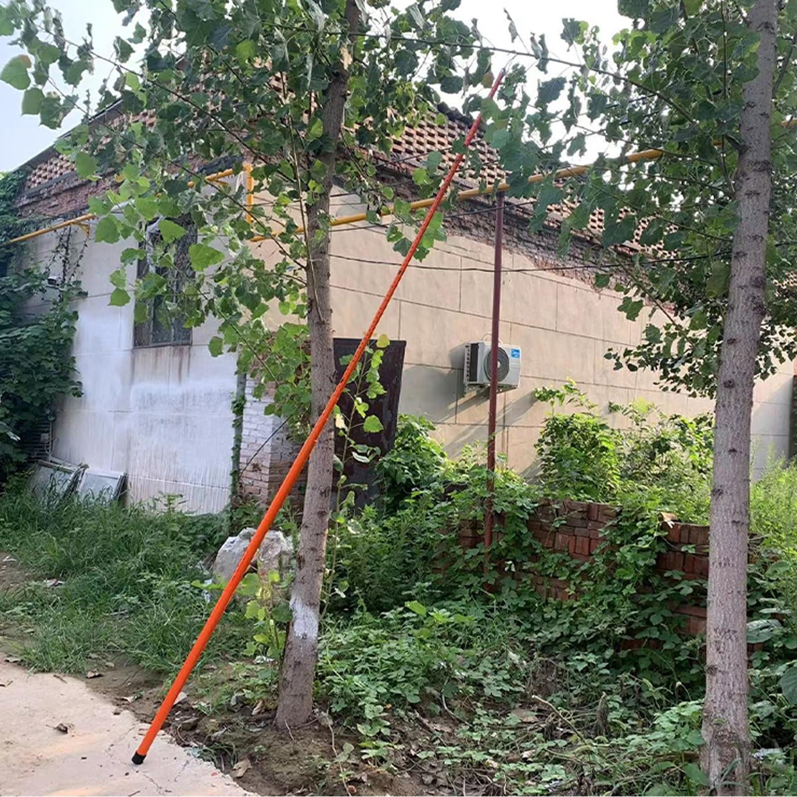 Elektryczny drążek do pomiaru odległości, narzędzie do budowy z żywicy epoksydowej, dostępne w długościach od 6 m do 18 m dla dokładnego pomiaru