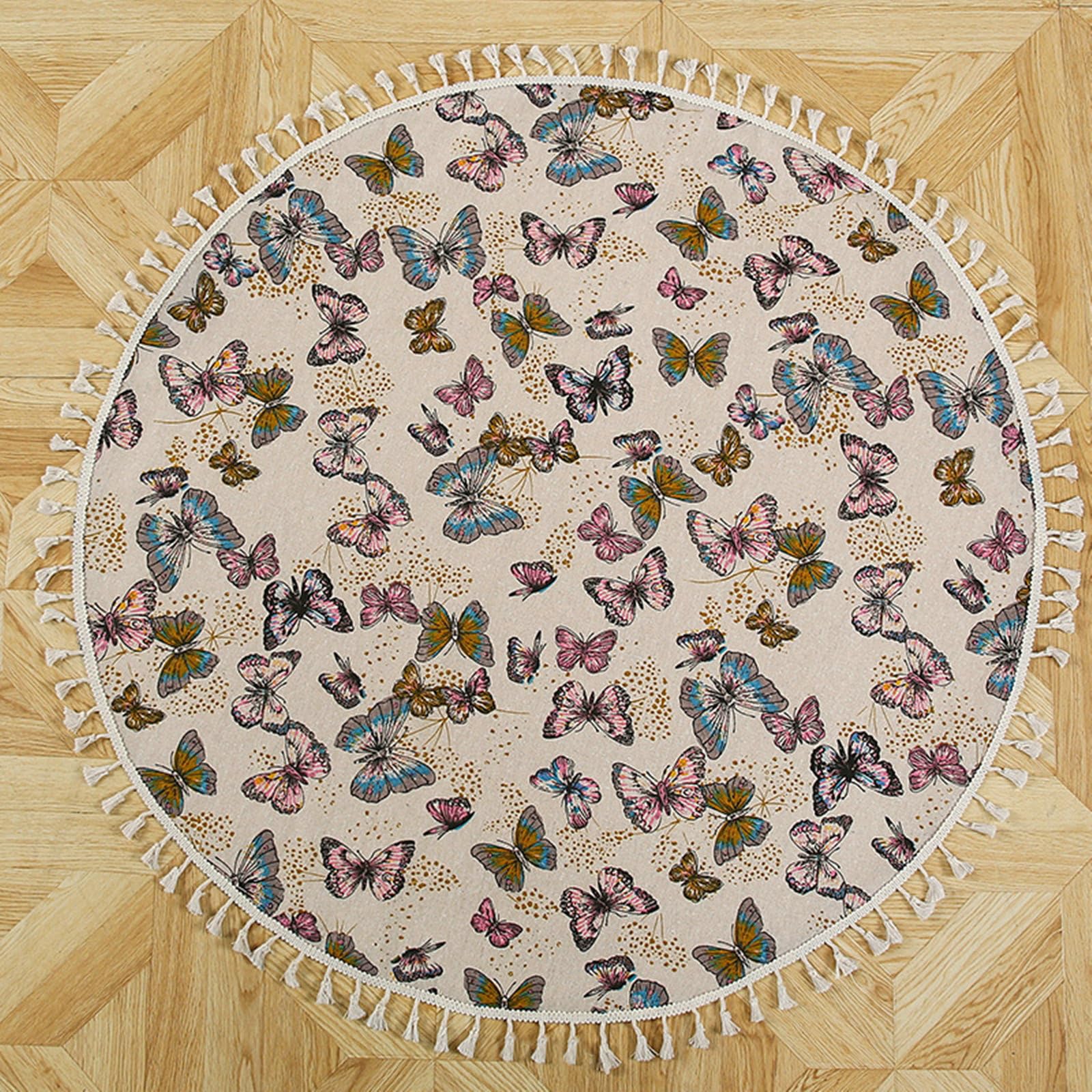 Okrągłe obrusy wodoodporny kolorowy obrus 130 cm