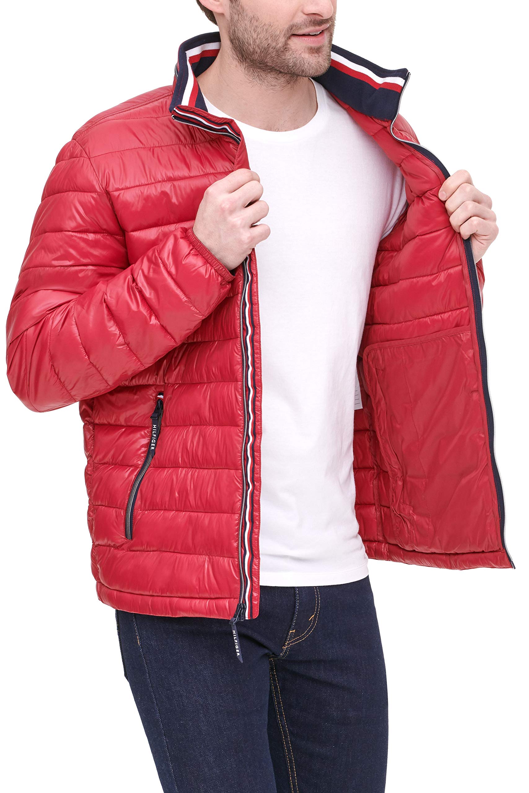 Tommy Hilfiger Men's Water Resistant Ultra Loft Down Alternative Puffer Jacket