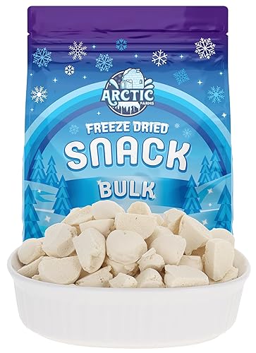 Miniatura 304 de Arctic Farms Brocas de helado liofilizadas empaquetadas y en caja, no se derrite (mezcla napolitana, 2.5 onzas)