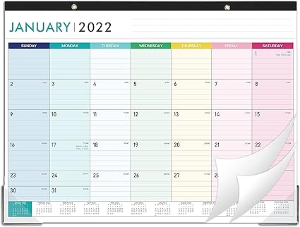 Calendrier D écriture 2023 Calendrier De Bureau 2022-2023 – Grand Calendrier De Bureau 2022 – Grand  Calendrier Mural 2 En 1, 55,9 X 43,2 Cm, Calendrier Mensuel 18 : Amazon.fr:  Fournitures De Bureau